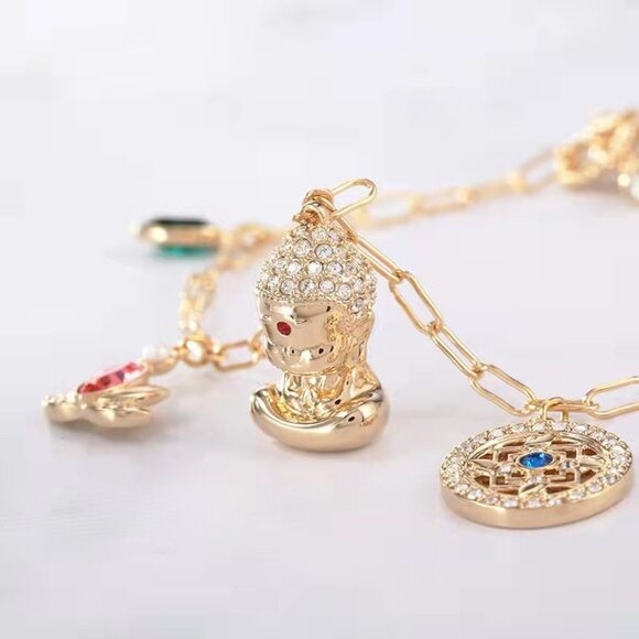 Swarovski Mandala Lotus Bracelet - Picture 2 of 4